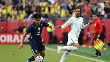 Gabriel Sara ilk kez forma giydi! Fransa Brezilya'yı 2 golle geçti